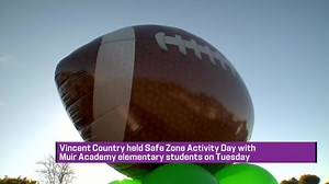 Vincent Country held Safe Zone Activity Day with Muir Academy elementary students