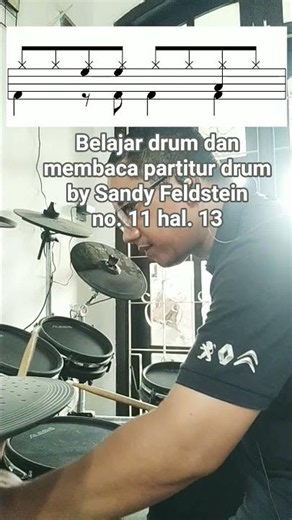 Belajar drum utk pemula #part56 #drumlessons #fyi #fyp #shortsfeed #sorotan #jangkauan #lesdrumanak