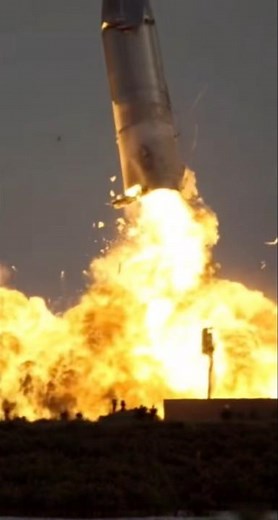 Starship SN10 Explosion