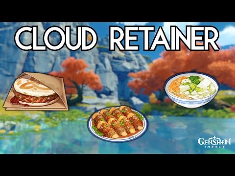Offer up food to Cloud Retainer | Genshin Impact
