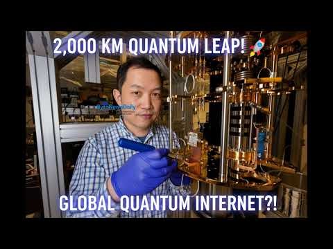 Quantum computers reach 2,000-kilometer connection range - Byte News Daily
