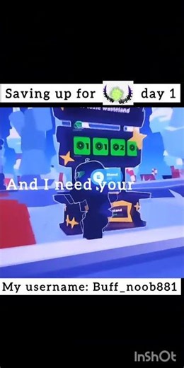 Saving up for Poison horns of toxic wasteland day 1! see ya tomorrow. #roblox #plsdonate #limited