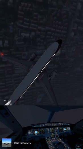 Flight Take off || Night Aviation Of Aircraft