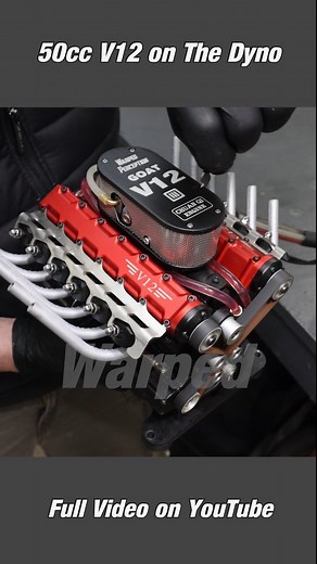 Warped | I Dynoed the Mini V12 to see if it actually makes any sorta Horsepower, Something everyone including myself has been wondering for years.... | Instagram
