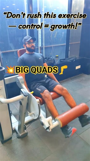 Leg Extension 🔥 Build Killer Quads Fast | Gym Shorts #shortsfeed #shorts #legday