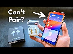 FIX - Samsung Galaxy Buds 4 Pro - Can't pair with Phone , Tablet , Laptop or PC