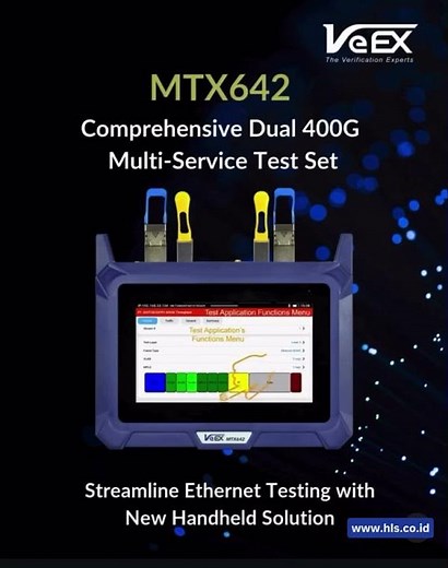 VeEX MTX642 Comprehensive Dual 400G