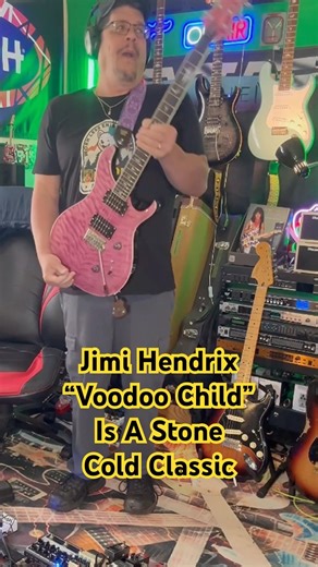 GenX Dad Plays “Voodoo Child” | #shorts #genx #classicrock #jimihendrix #guitar #classic