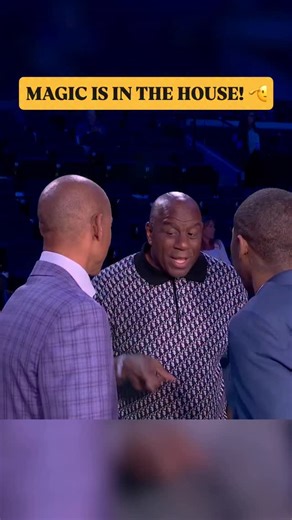 Magic Johnson and the NBA on NBC crew having a TIME at All-Star weekend. | NBA on NBC and Peacock