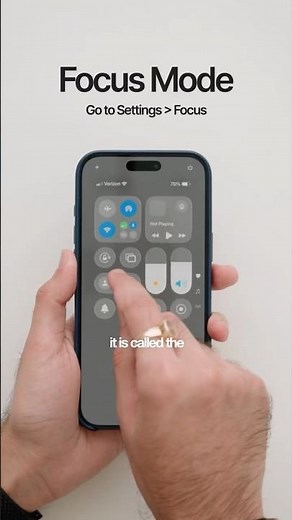 How to Actually Use iPhone Focus Modes #iphone #productivity #shorts