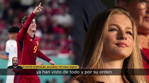 La Casa Real aprobaría la relación entre la Princesa Leonor y el futbolista Gavi: "A él le llaman el principito"
