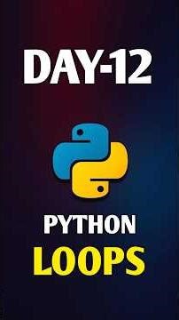 FOR loop is used when repetitions are fixed, WHILE loop runs until a condition is met......