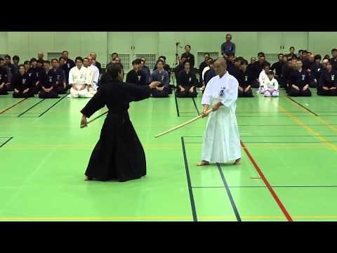 関西杖道優勝大会_模範演武