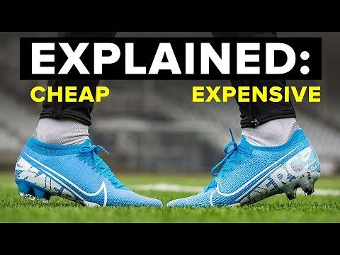 EXPENSIVE vs CHEAP football boots explained