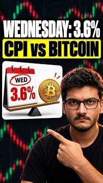 US CPI 3.6% on Wednesday: Why Bitcoin Cares