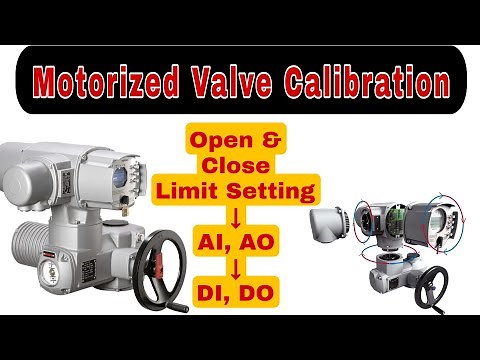Rotork Motorized valve Calibration | Rotork MOV