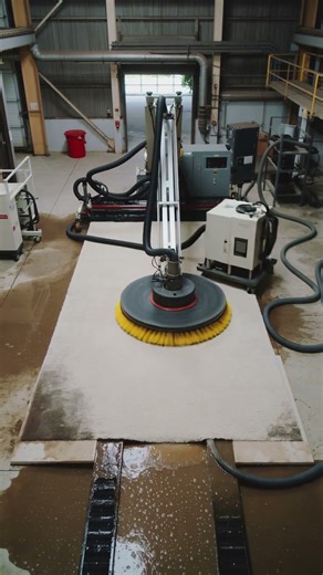 Decades-Old Industrial Carpet Cleaned in 10 Seconds | Extreme Time-Lapse Wash