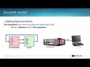 How to add and place OPCOMM block