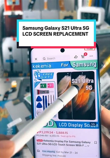 Samsung S21 Ultra LCD Screen Replacement Available Now
