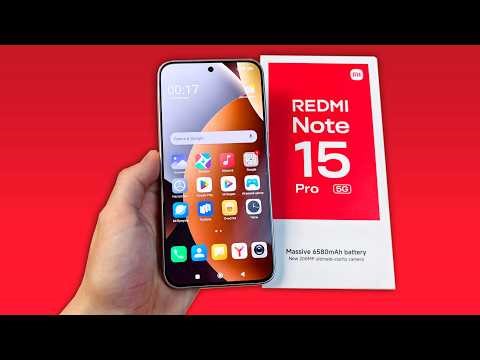 XIAOMI REDMI NOTE 15 PRO 5G - УЛУЧШЕННАЯ ВЕРСИЯ С ЗАЩИТОЙ ОТ ВОДЫ!