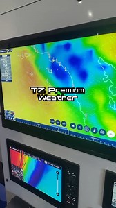 Ready to upgrade your weather forecasting? The new version 25 software for TZTouchXL introduces updates to the TZ Weather application and the introduction of TimeZero Navigation Software TZ Premium Weather, accessible directly on your MFD. With the free version of TZ Weather, you can download weather forecasts for up to 15 days that include a wide variety of air and ocean data, including wind, clouds & rain, pressure, sea surface temperature, chlorophyll, and more. Additionally, you can subscrib
