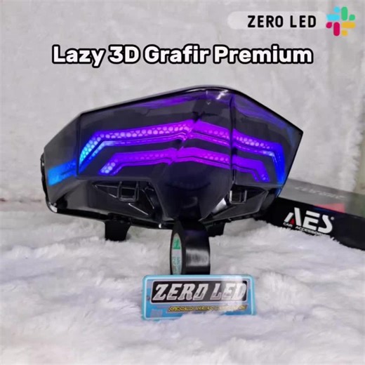 Stoplamp Lazy 3D Grafir Premium untuk Vario 125 dan 150