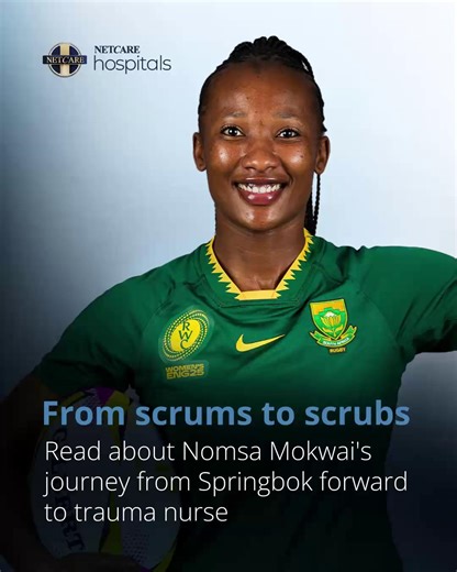 At Netcare, we know that saving lives — just like winning on the...