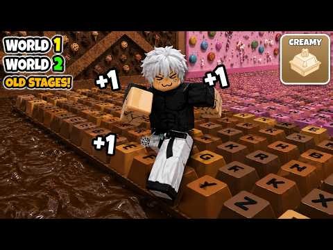 +1 Speed Keyboard Escape Candy & Chocolate World 1 and 2 All Stages-SKYXHEMANT