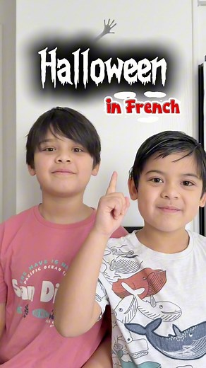 Halloween Things in French 👻🎃 #halloween #french #frenchlesson #kids #fypシ゚ #Learning #language #france | Team Bartho