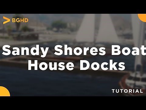 Sandy Shores Boat House Docks - FiveM Resource Install/Overview