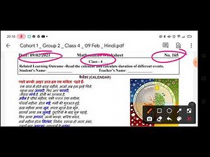 worksheet 165,class 4,maths worksheet, कैलेंडर , worksheet by doe,09/02/2021