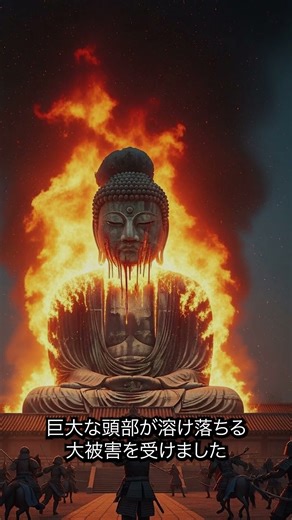 奈良の大仏は2度全焼していた 実は3代目で混在様式だった #shorts #歴史 #雑学 #日本史 #歴史解説