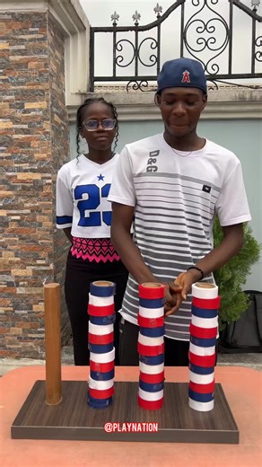 Puzzle game challenge between Samson and Glory