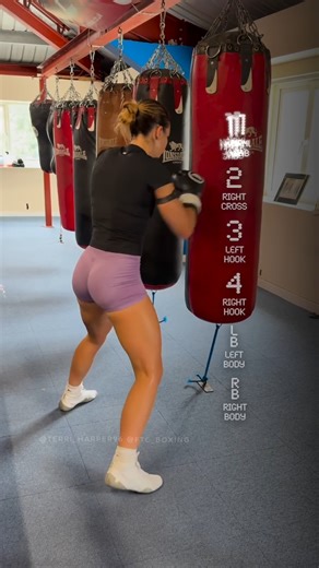 159K views · 2.9K reactions | Wait for it! Terri Harper builds up her punches on the boxing heavy bag #boxingtraining #boxingworkout #BootyBuilding #heavybag #TERRIHARPER | FTC Boxing | Facebook