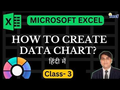 Advance Excel Class- 3 | How to Create Data Chart for in MS Excel ? | IACT Computer