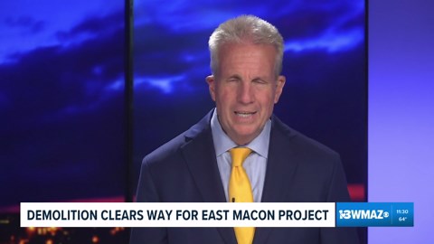 Macon-Bibb County begins demolition of former Secretary of State building