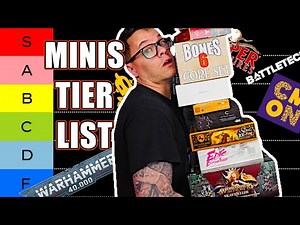 Who Makes the BEST Miniatures? FULL TIER LIST