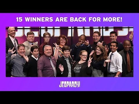 2019 Tournament of Champions: 15 Winners Are Back for More! | JEOPARDY!
