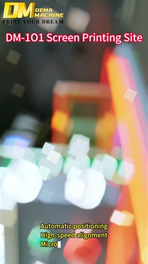 Check Out Our DM-101 Automatic Screen Printing Machine in Action! 🚀