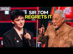 This 17-Year-Old Goth Singer Shocked The Voice with Lana Del Rey! | The Voice UK 2026 [4K]
