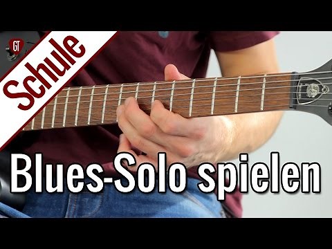 Playing a blues solo | Guitar school