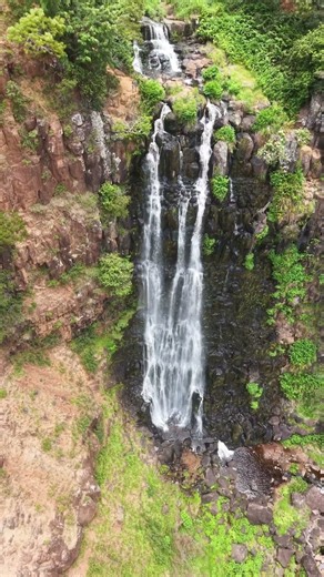 Waipo'o Falls in Waimea Canyon, Kaua'i Hawaii#Travel #adventure #hiking