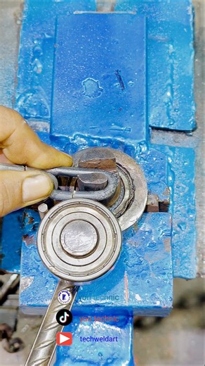 good idea to make a chain #iron #chain #bending #diy