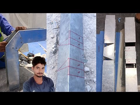 Trunking 90 Degree Bend | electrical trunking installation guide | electrical cable tray work in UAE