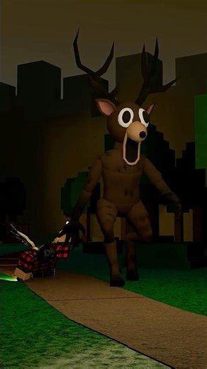 When The Deer Captures You In 99 Nights In The Forest Roblox Animation #roblox #99nightintheforest