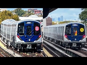 NYC Subway: R211A testing on the West End line (with rare signage)