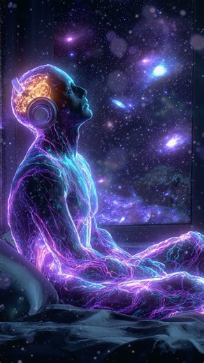 528Hz Deep Sleep Music with Binaural Beats | Ambient Piano for Healing Sleep & Relaxation