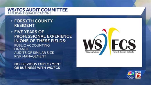 WS/FCS is looking for qualified community members to join the audit committee