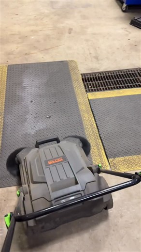 Adam Deuling | Best $95 you can spend for a shop. 🤓🤘Vevor floor sweeper. This is a pile of aluminum grinding dust at my bench grinder. Not sponsored, I... | Instagram