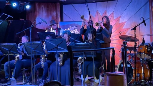 Legendary Detroit jazz club Cliff Bell's hosted the festival foundation's New Jazz Infusion Showcase of Detroit Public Schools Community District players on Friday. Bands from five different schools, along with the newly re-formed student All-City Jazz Band, played on the famous sunburst stage. The Fred A. and Barbara M. Erb Family Foundation again generously sponsored this vital program to bring jazz instruction to young Detroit musicians. | Detroit Jazz Festival